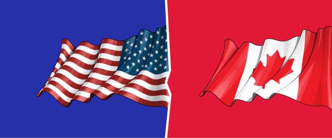 Canadian and American mortgages